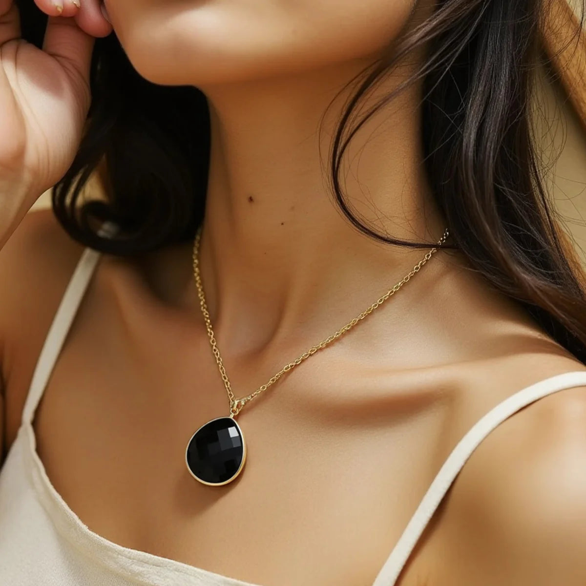 Collier "Ona Sana" en Pierres Naturelles
