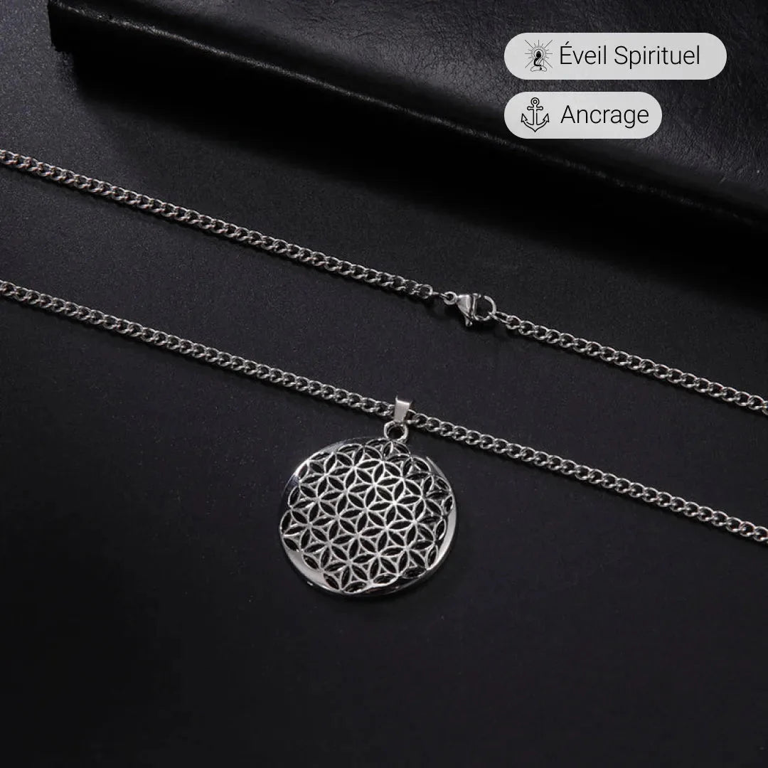 Collier Pendentif "Fleur de Vie Originelle"