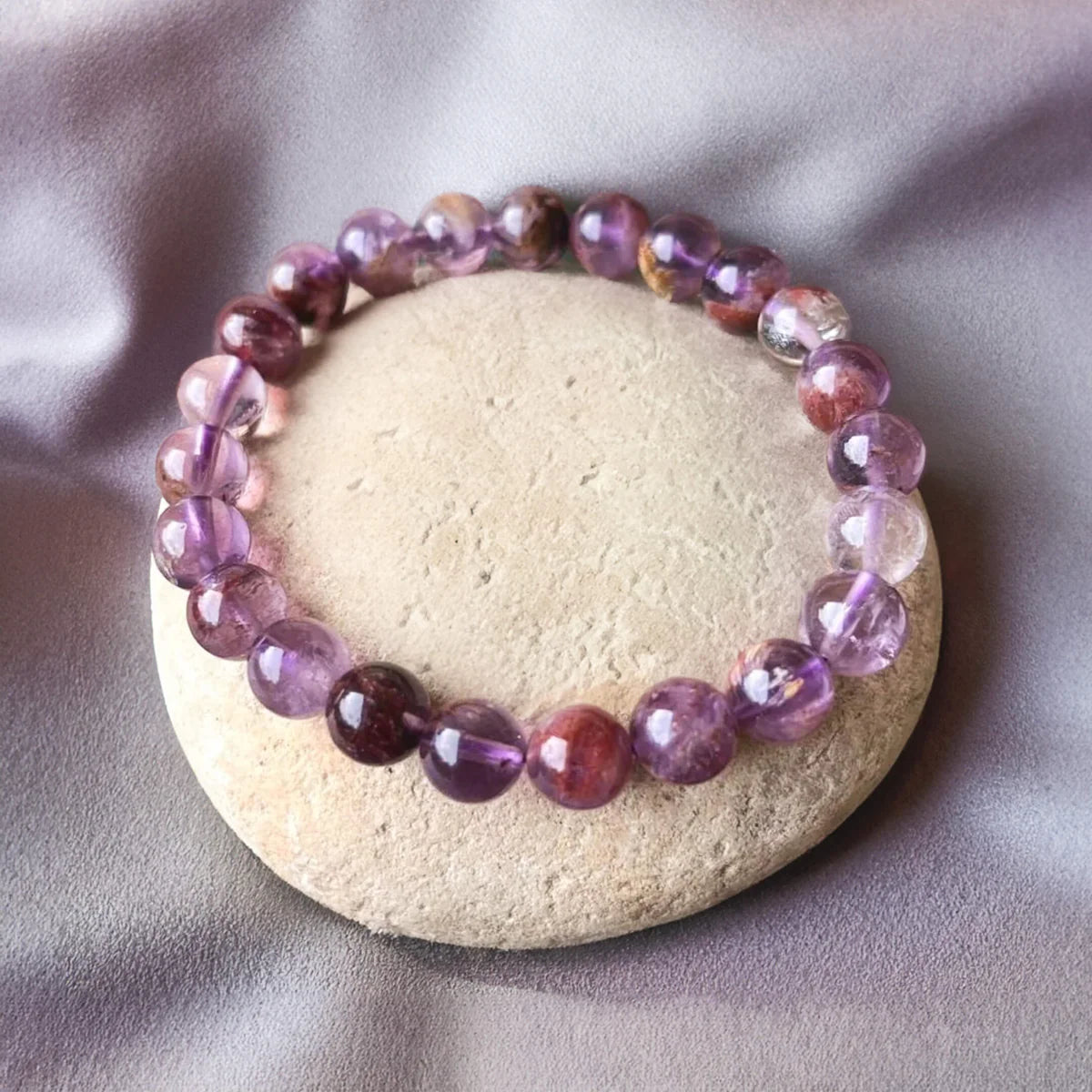 Bracelet "Aura Solaire" en Auralite 23
