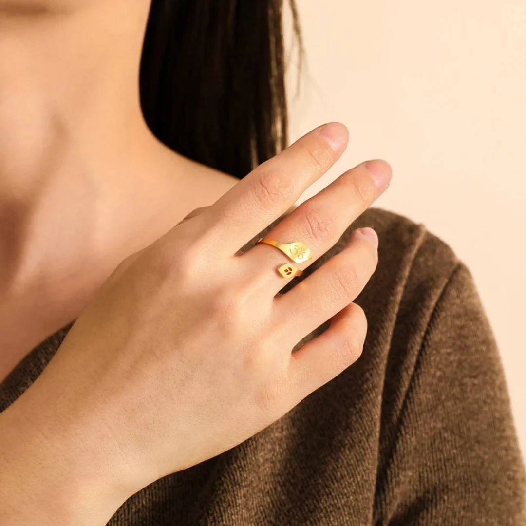 Bague Ajustable "Om Originel"