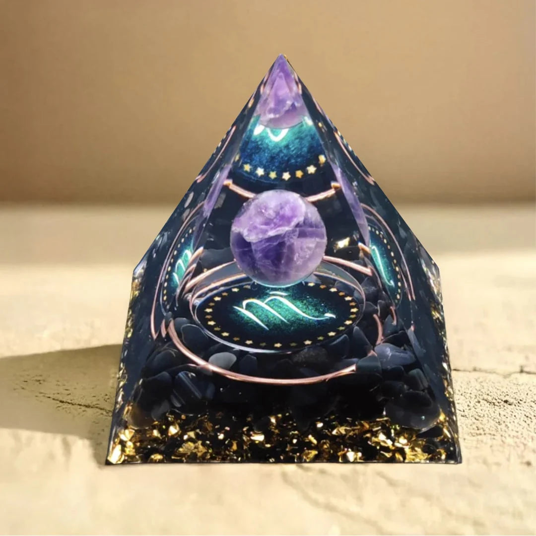 Orgonite Signe Astrologique - Ancrage & Sérénité