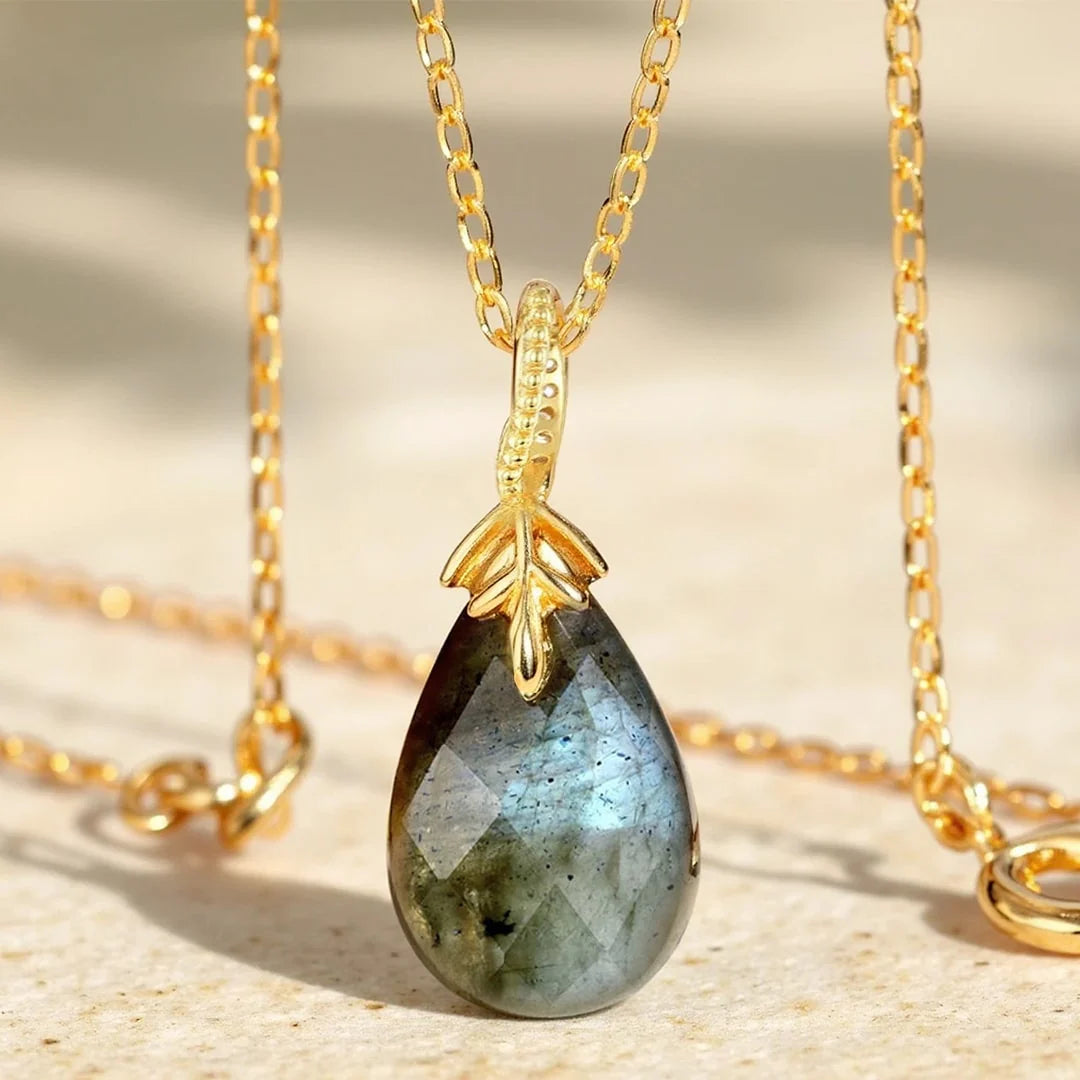 Pendentif en Labradorite - Protection Céleste