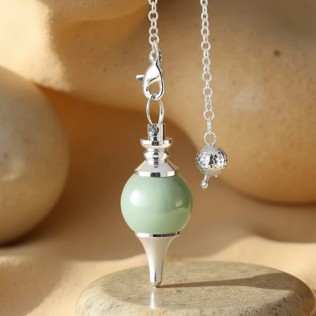 Pendule Divinatoire en Pierre Naturelle