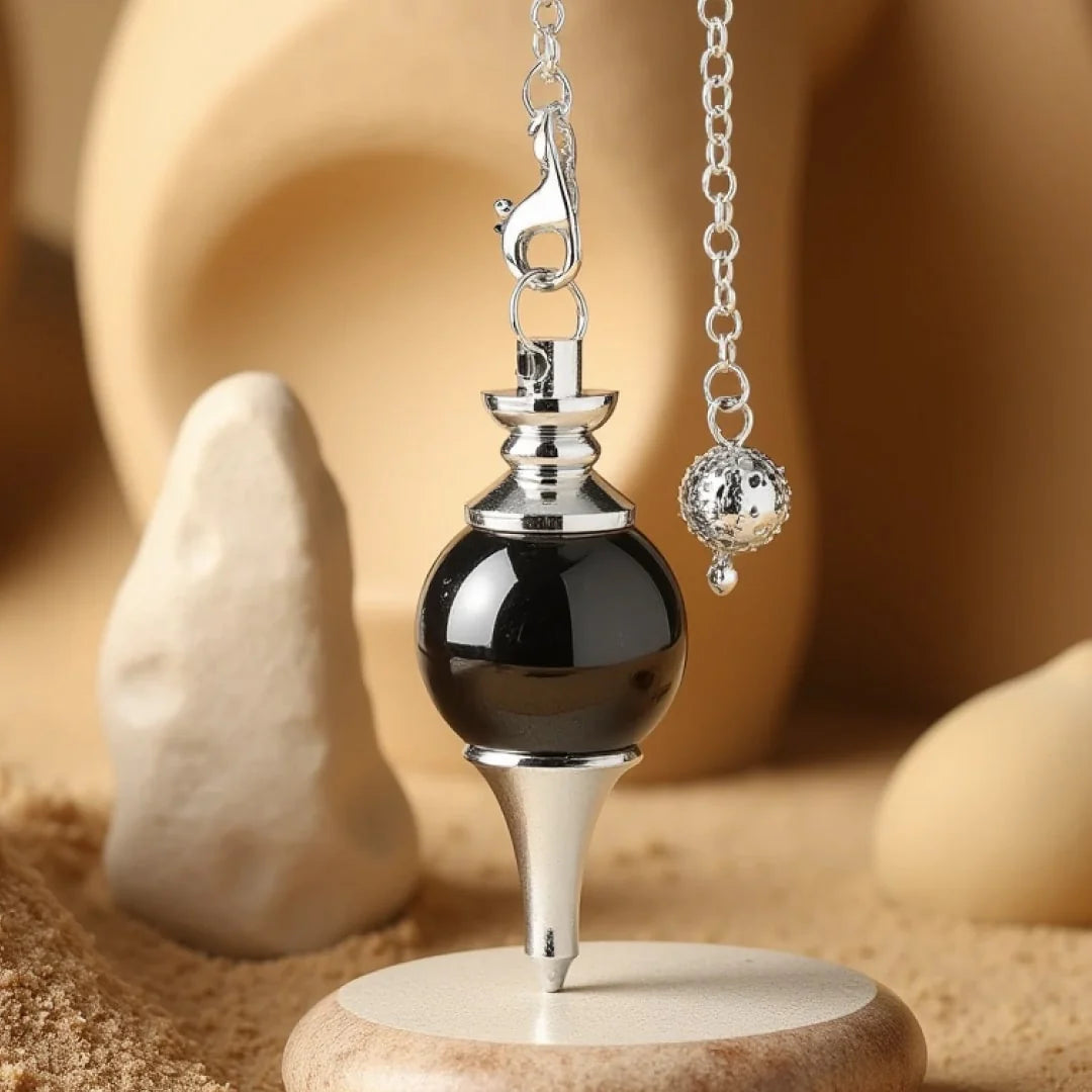 Pendule Divinatoire en Pierre Naturelle