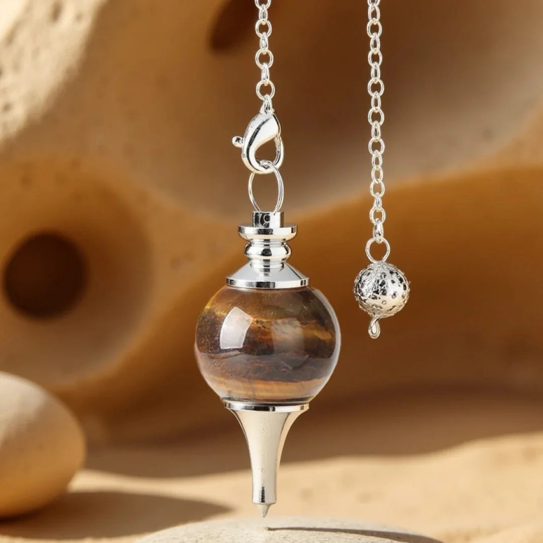 Pendule Divinatoire en Pierre Naturelle