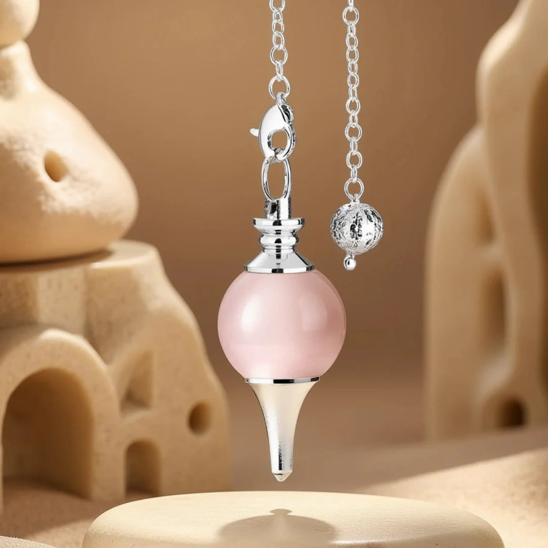 Pendule Divinatoire en Pierre Naturelle