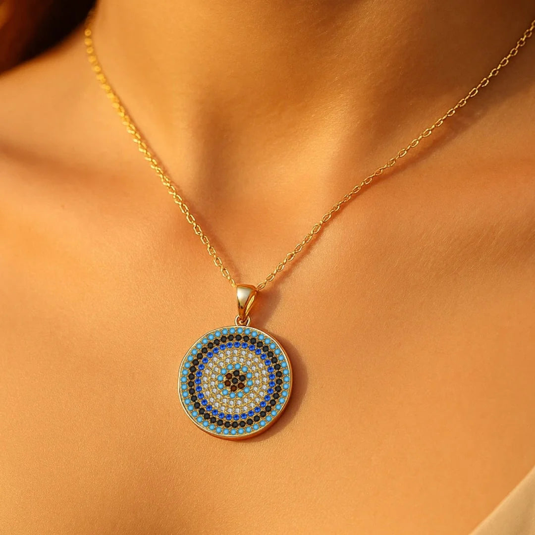 Collier "Œil de Protection Souverain"