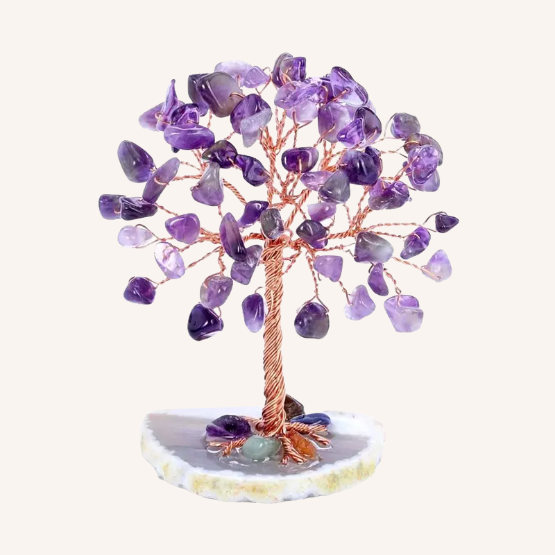 Arbre Feng Shui en Pierres Naturelles - Harmonie
