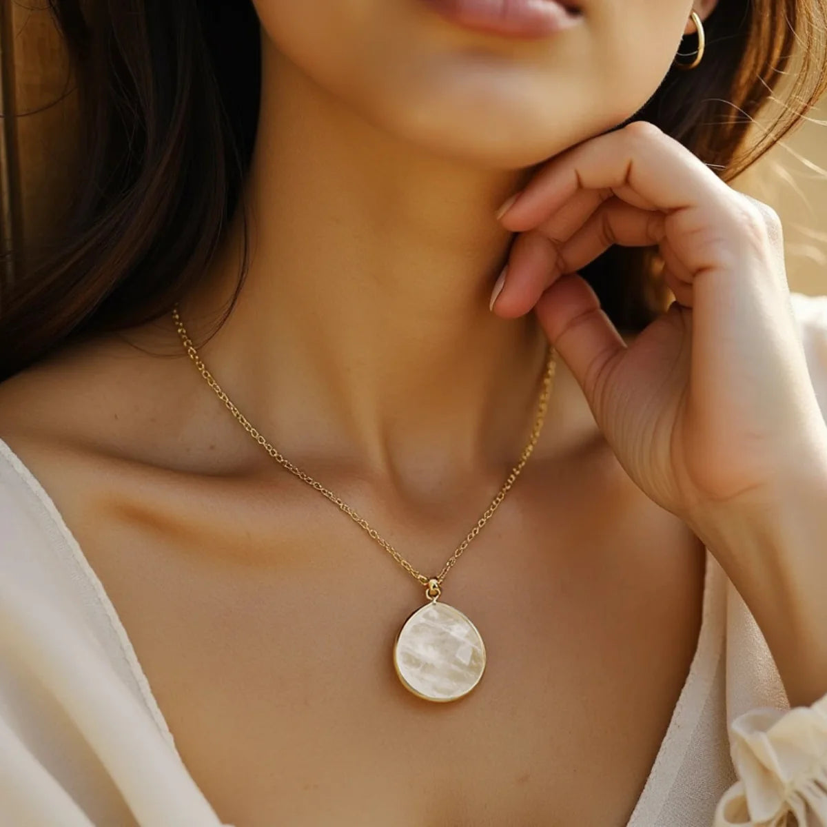 Collier "Ona Sana" en Pierres Naturelles