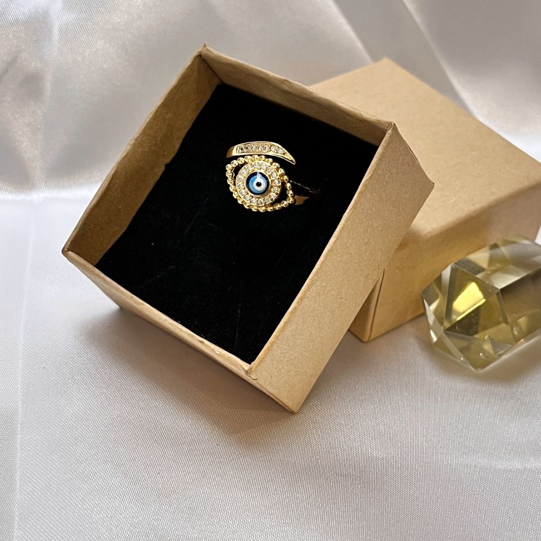 Bague Ajustable "Oeil de Chance"