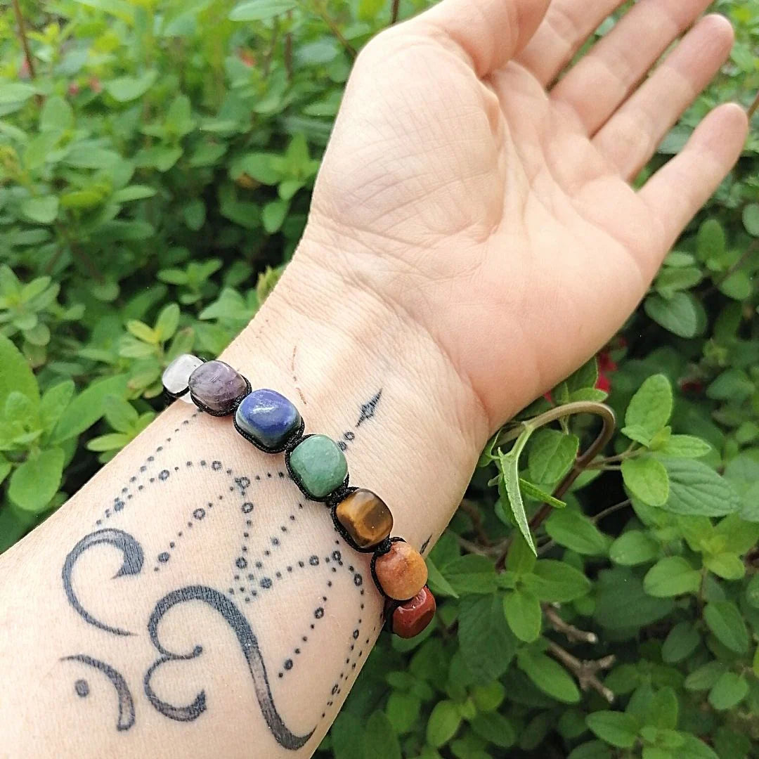 Bracelet "Alignement Sacré" 7 chakras