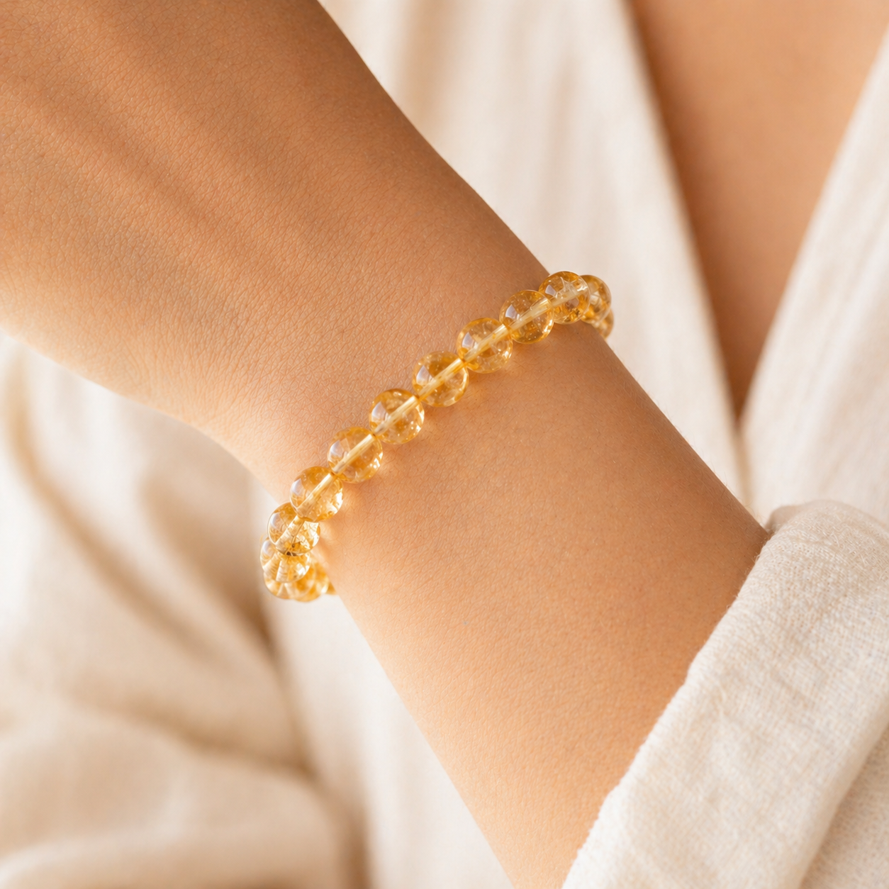 Bracelet en Citrine - Abondance