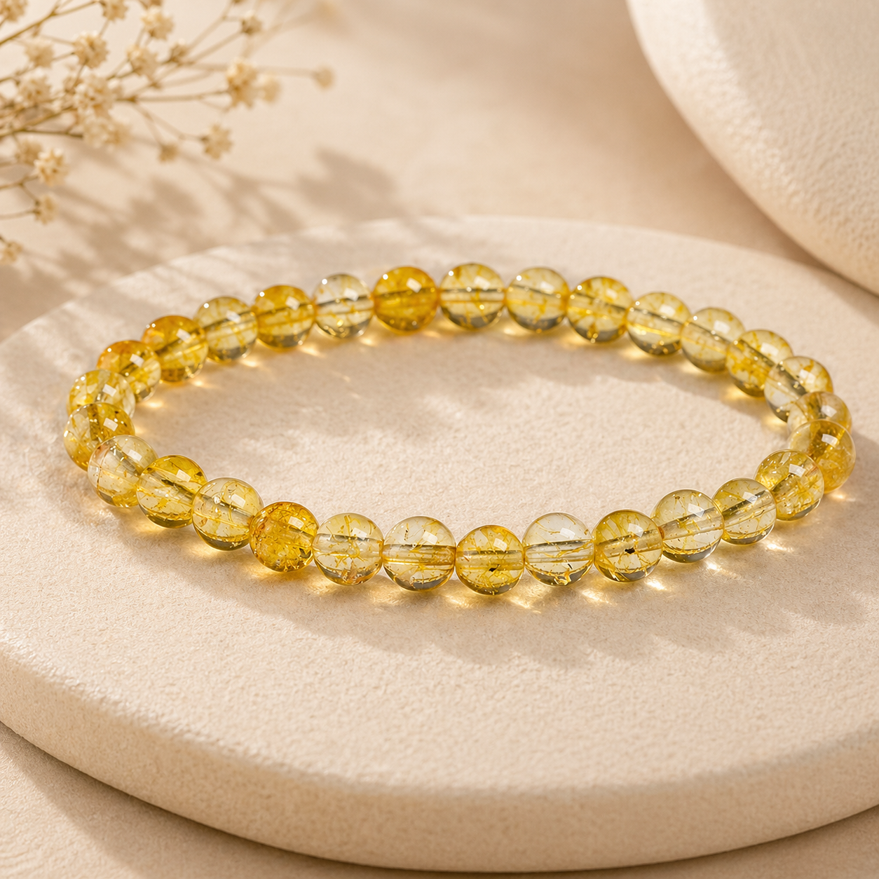 Bracelet en Citrine - Abondance