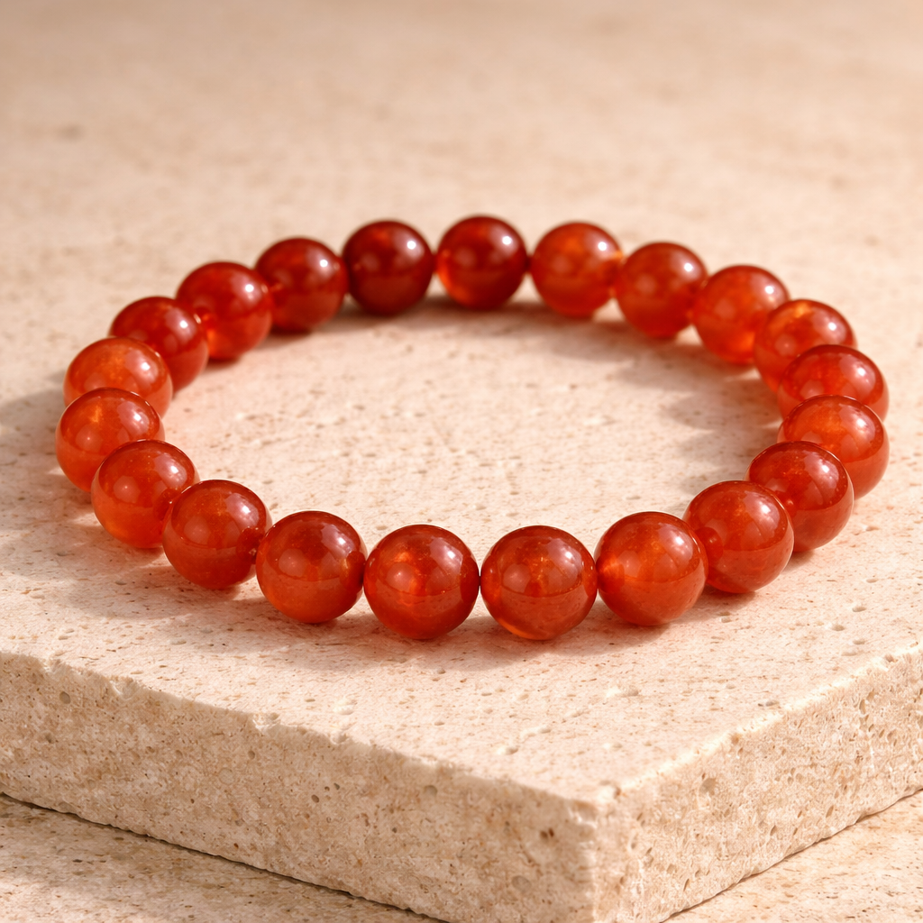 Bracelet en Cornaline - Elan de Vie