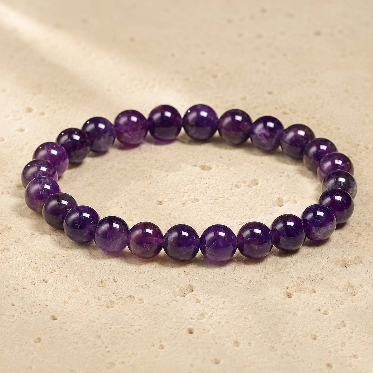 Bracelet en Améthyste - Sérénité