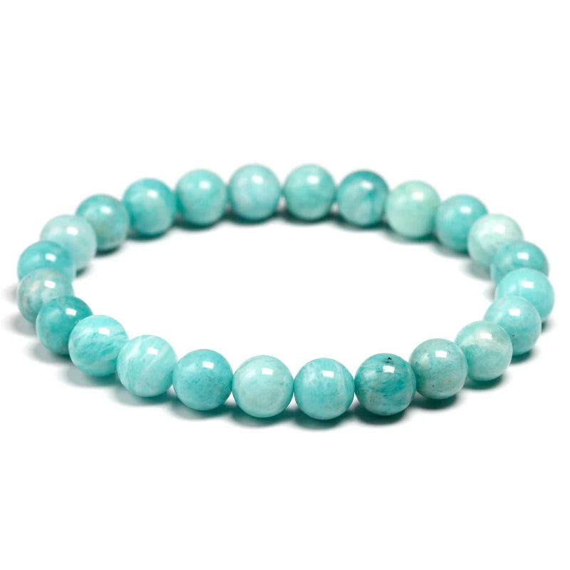 Bracelet "Lagon Clément" en Amazonite