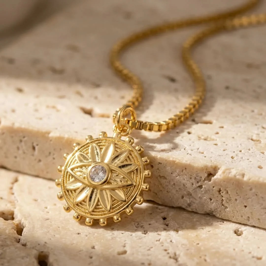 Pendentif Solaire - Oeil Céleste