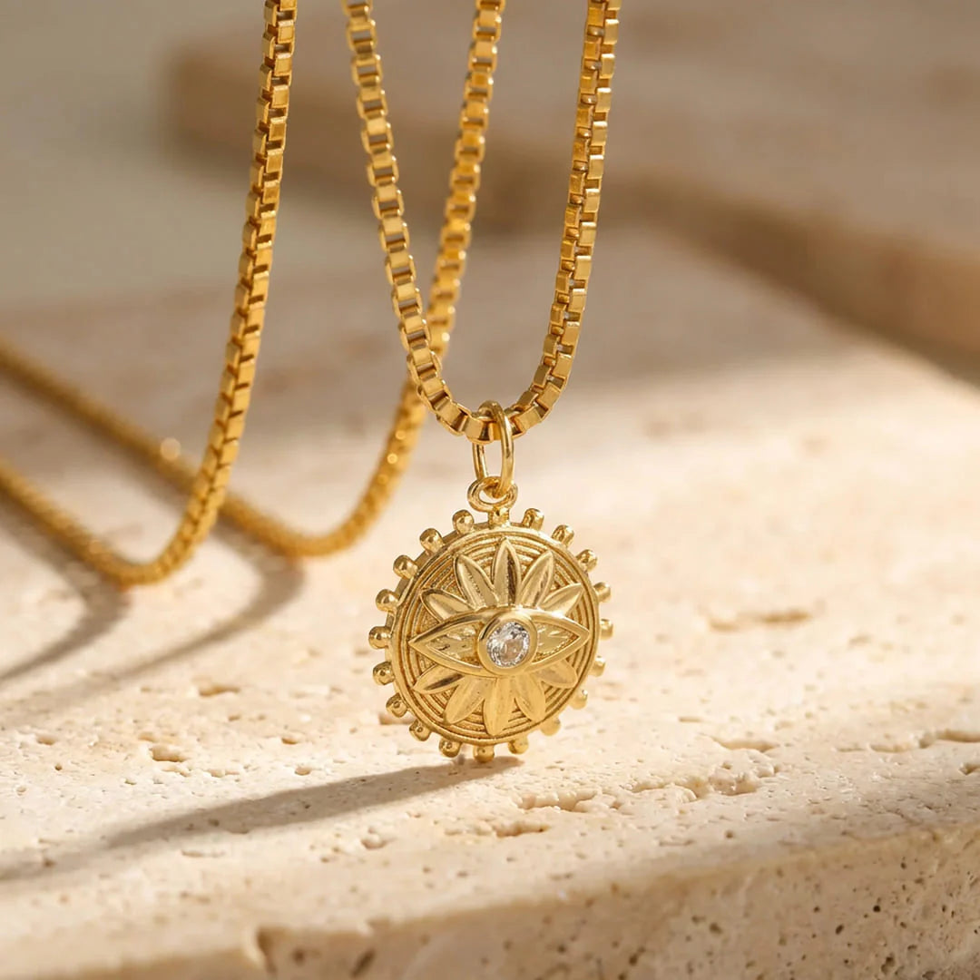 Pendentif Solaire - Oeil Céleste