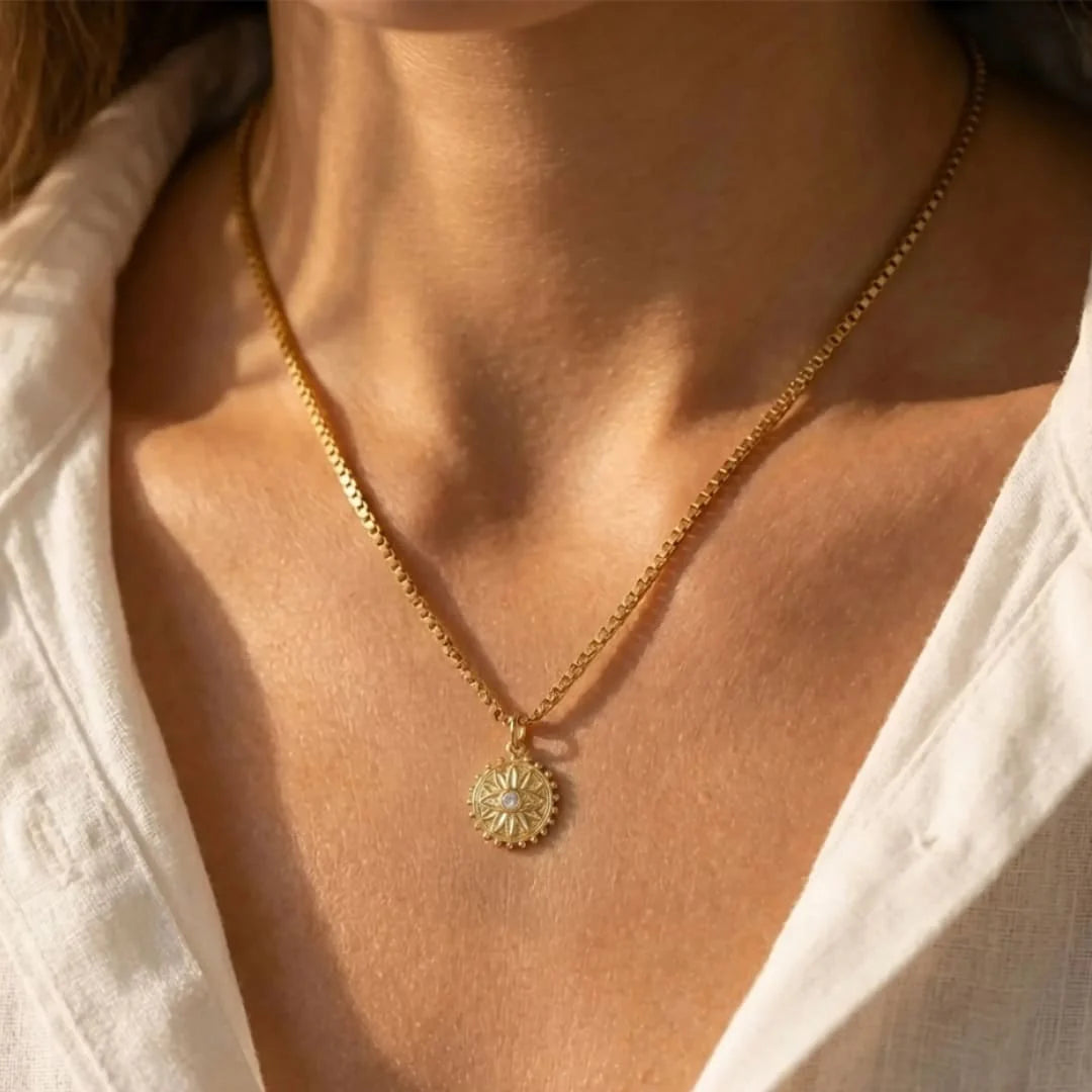 Pendentif Solaire - Oeil Céleste
