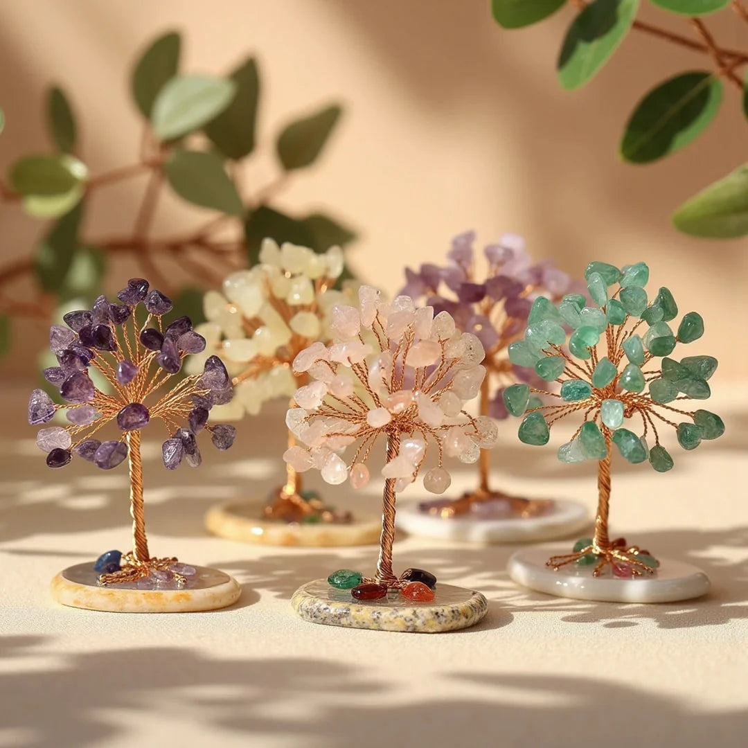 Arbre Feng Shui en Pierres Naturelles - Harmonie