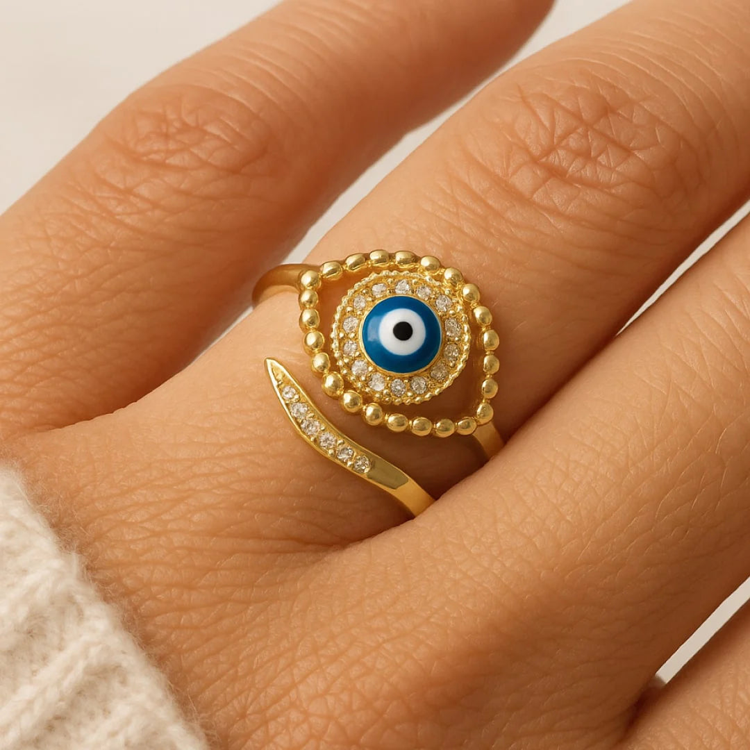 Bague Ajustable "Oeil de Chance"