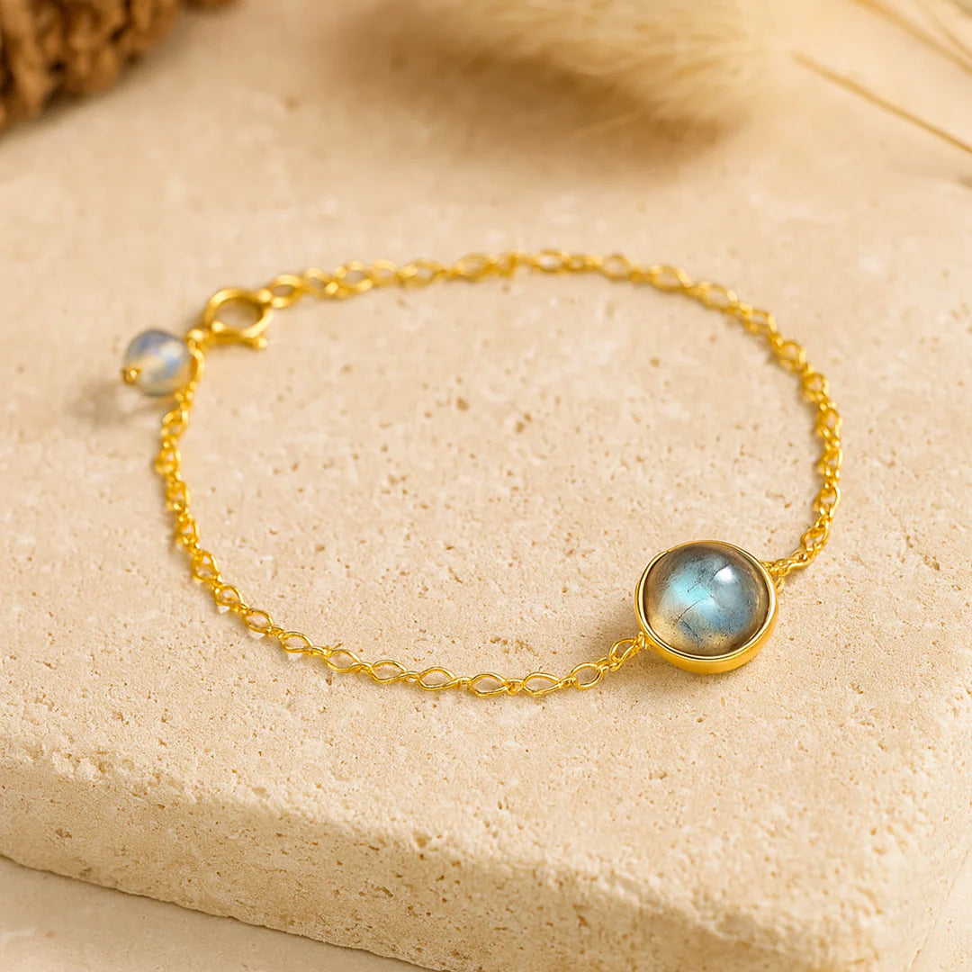Bracelet en Labradorite - Lumière de l’Âme