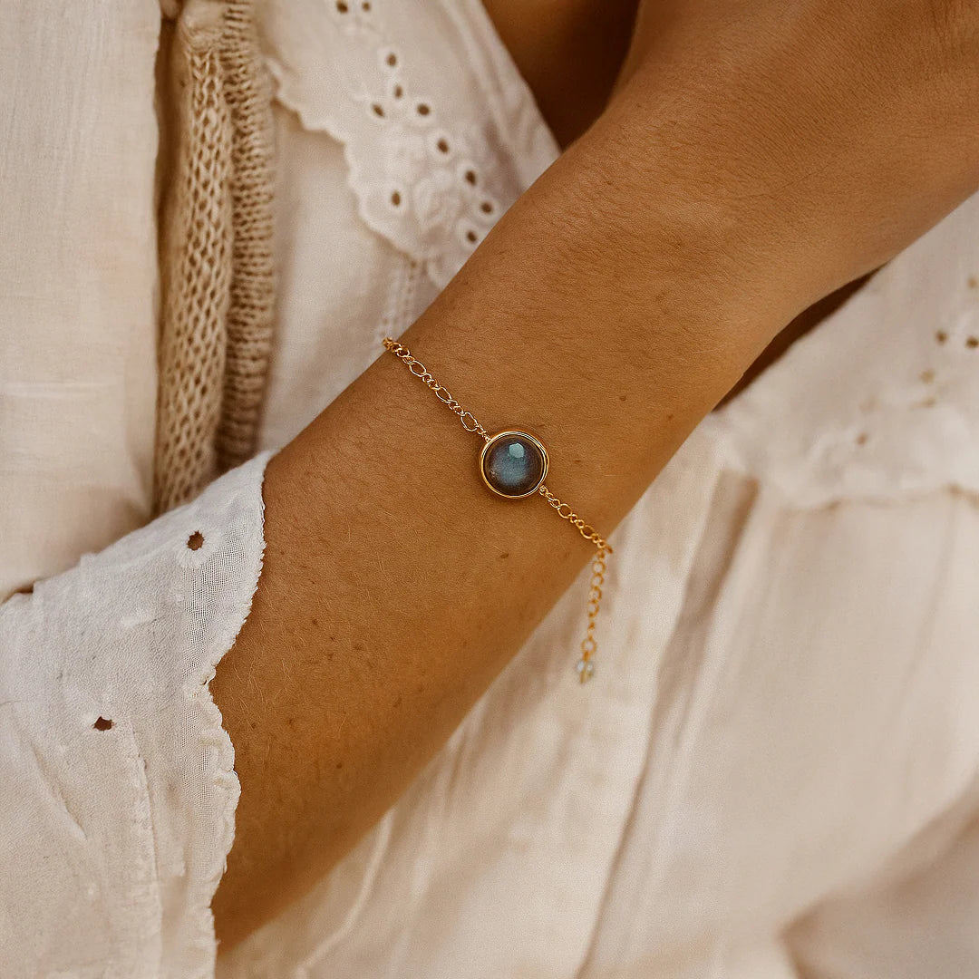 Bracelet en Labradorite - Lumière de l’Âme