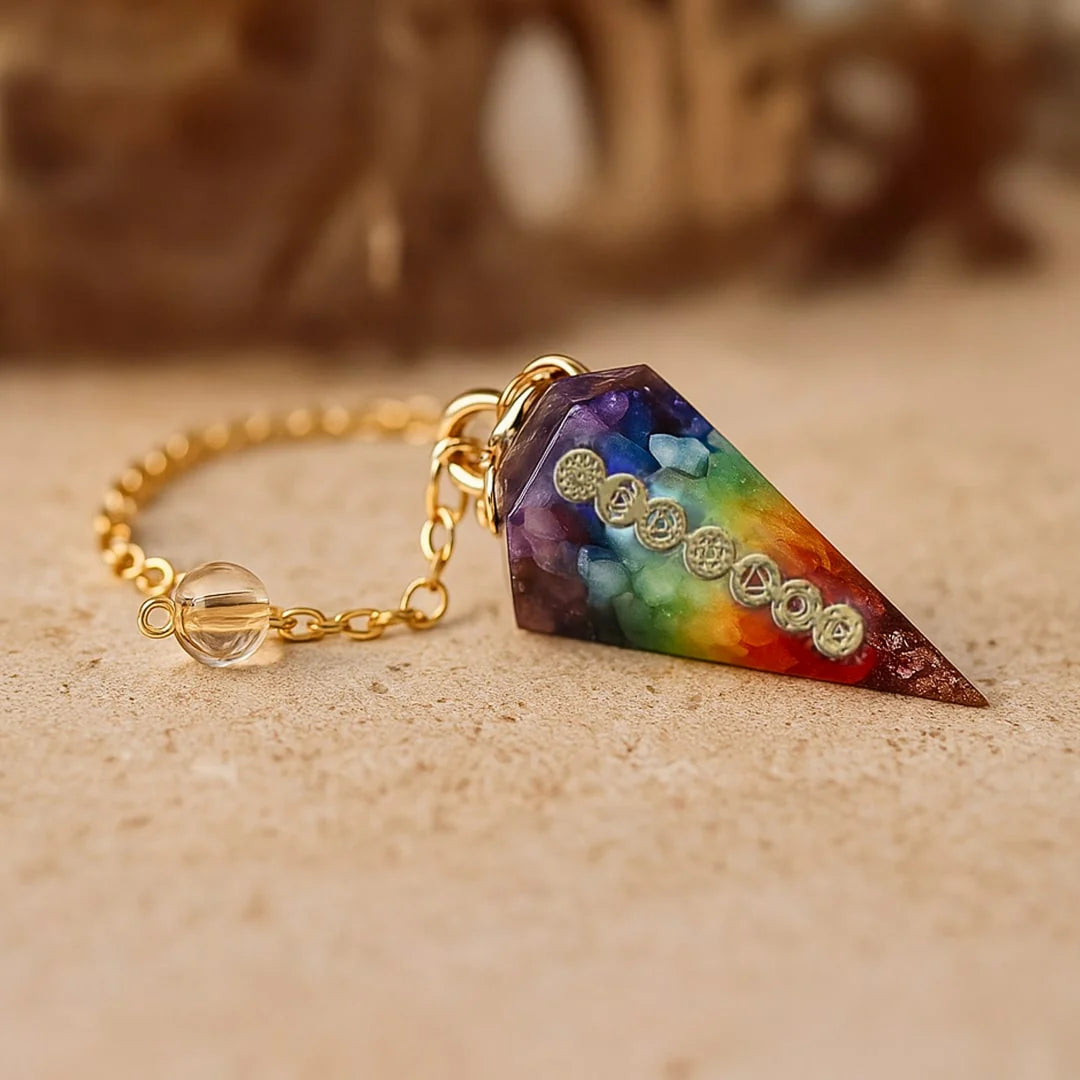 Pendule Divinatoire 7 chakras