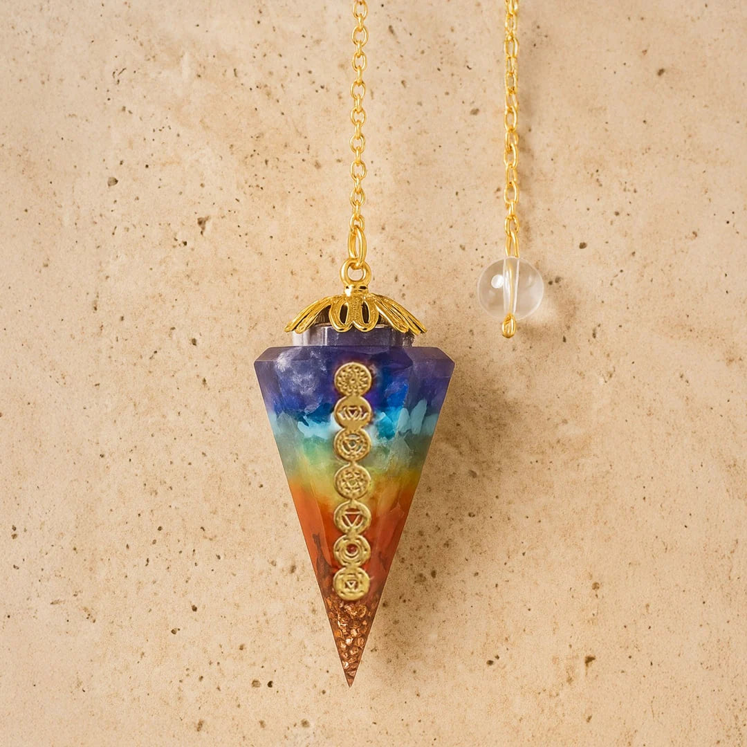Pendule Divinatoire 7 chakras