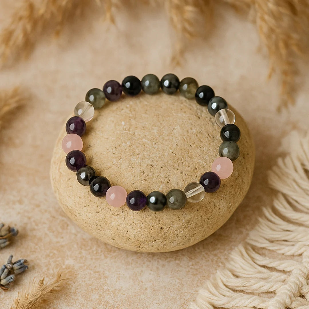Bracelet en Pierres Naturelles - Haute Vibration