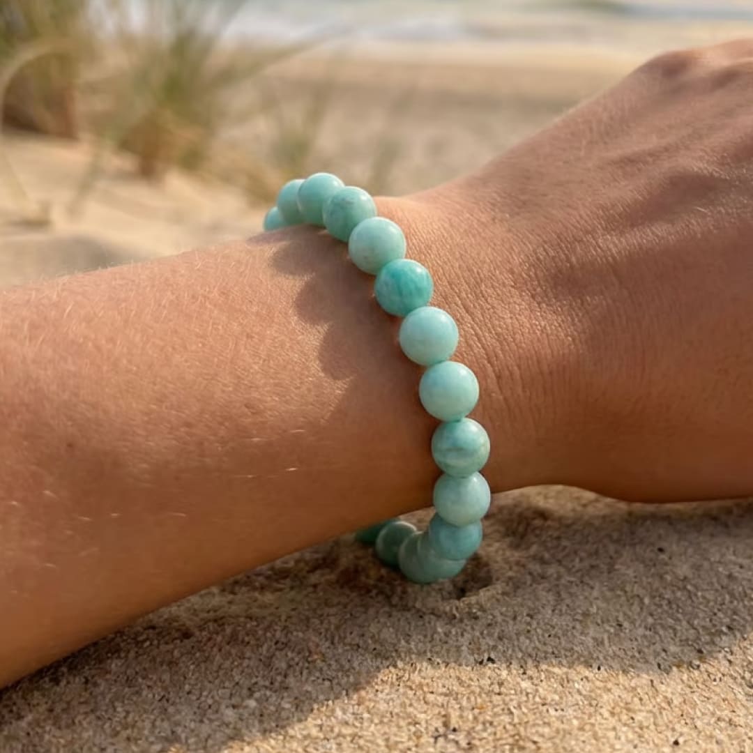 Bracelet en Amazonite - Lagon Clément