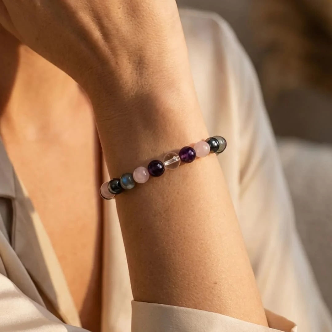 Bracelet en Pierres Naturelles - Haute Vibration
