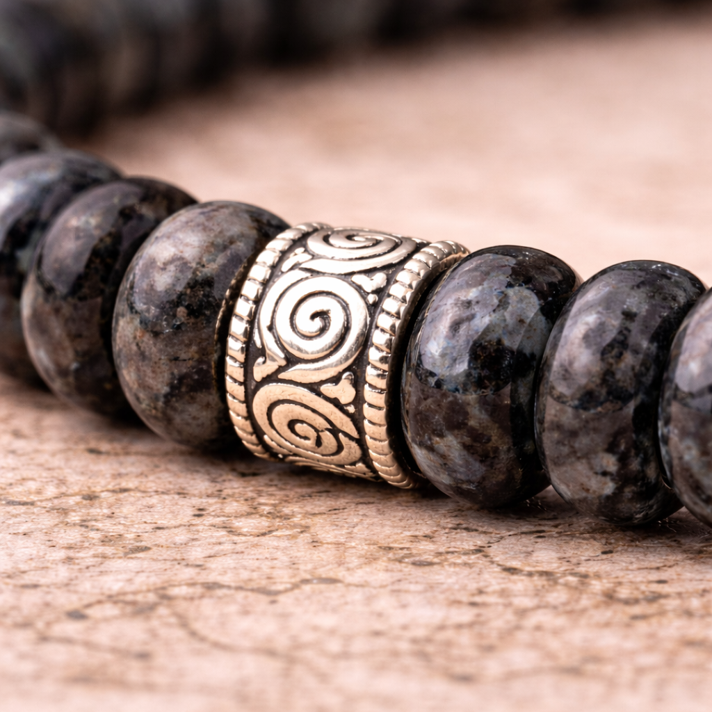 Bracelet en Larvikite - Elan Intérieur