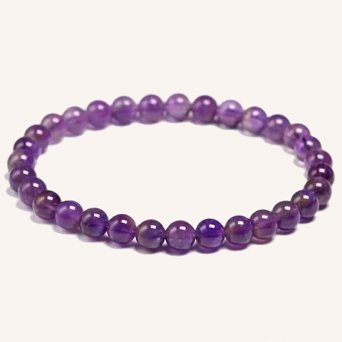 Bracelet "Sérénité" en Améthyste