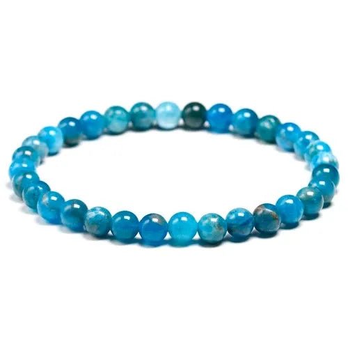 Bracelet "Océan Limpide" en Apatite Bleue