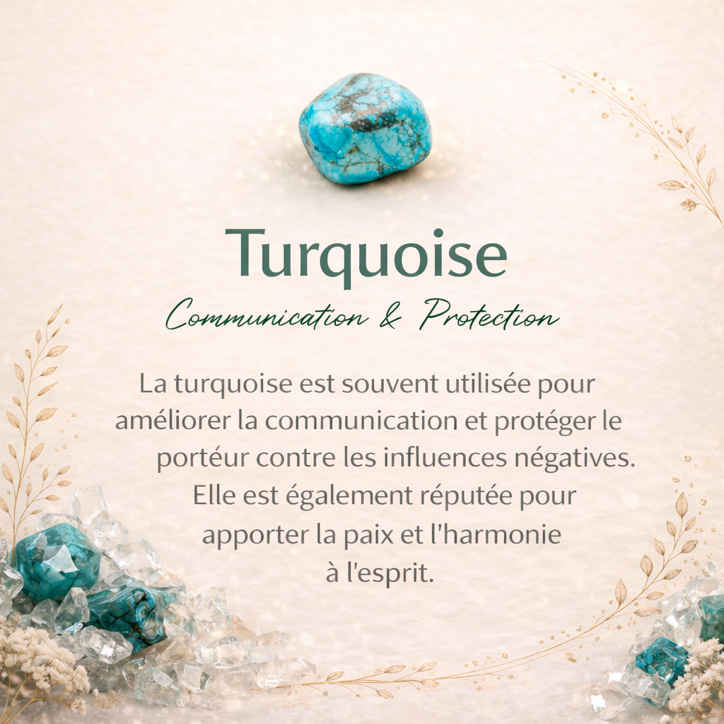 Bracelet de Cheville en Turquoise - Étoile de Mer