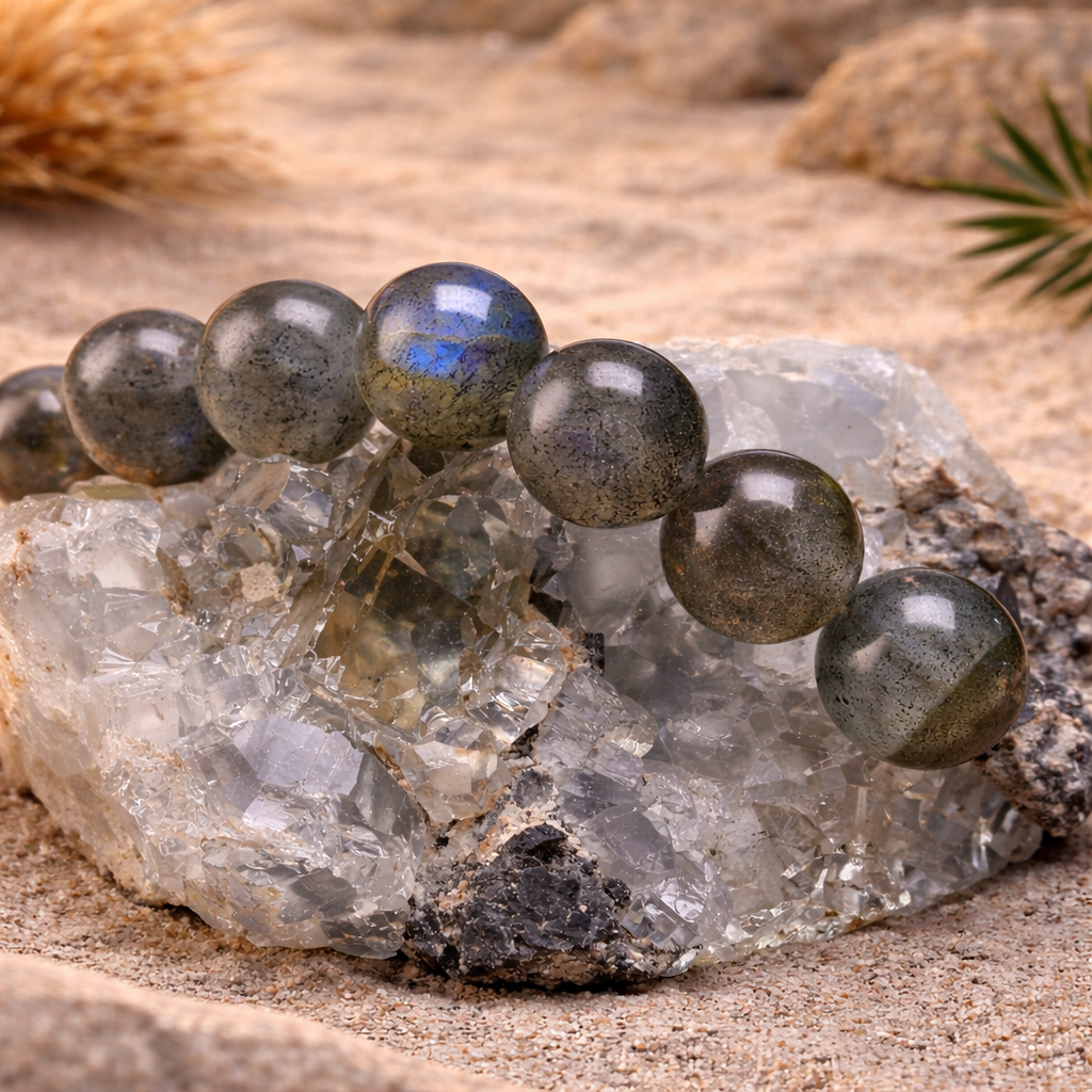 Bracelet en Labradorite - Armure d'Energie
