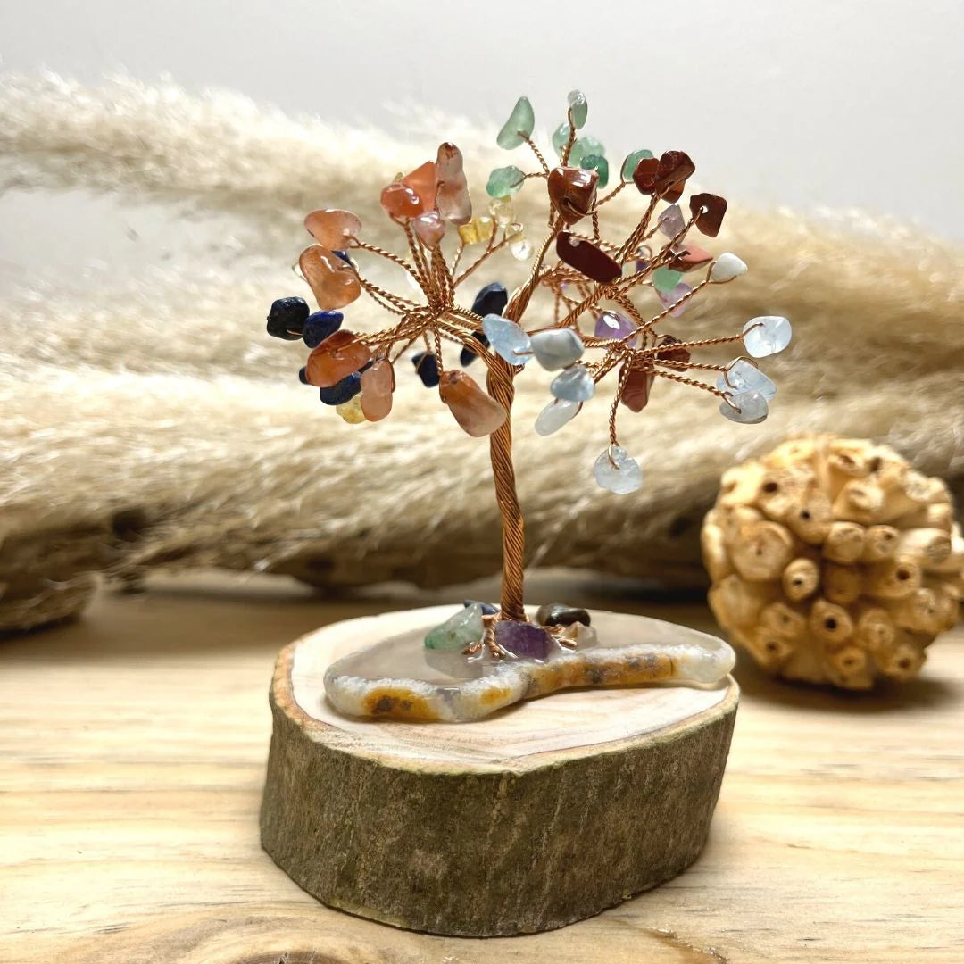 Arbre Feng Shui en Pierres Naturelles - Harmonie