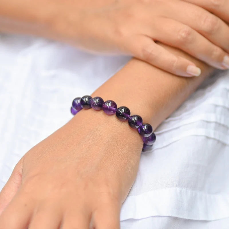 Bracelet "Sérénité" en Améthyste