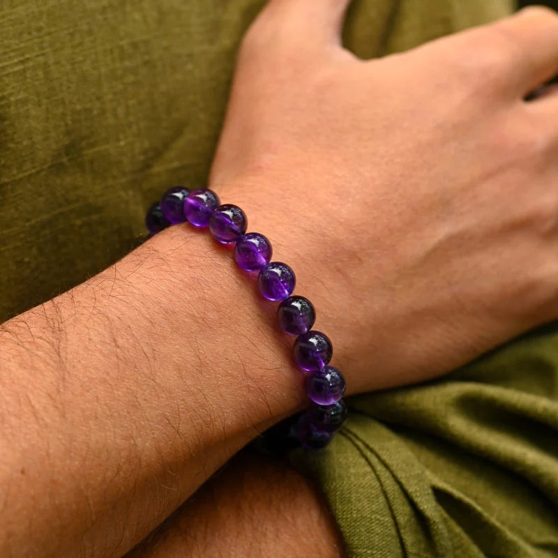 Bracelet "Sérénité" en Améthyste