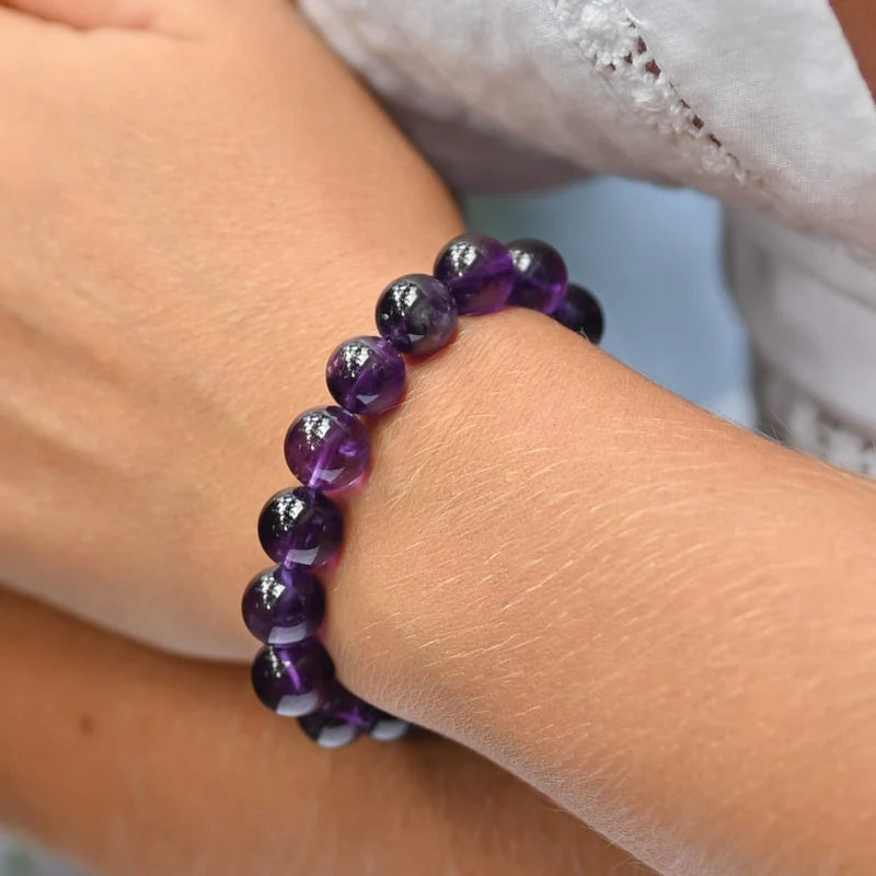 Bracelet "Sérénité" en Améthyste