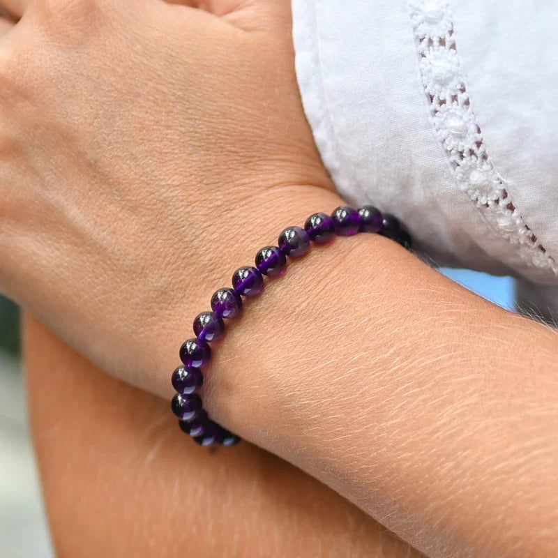 Bracelet "Sérénité" en Améthyste