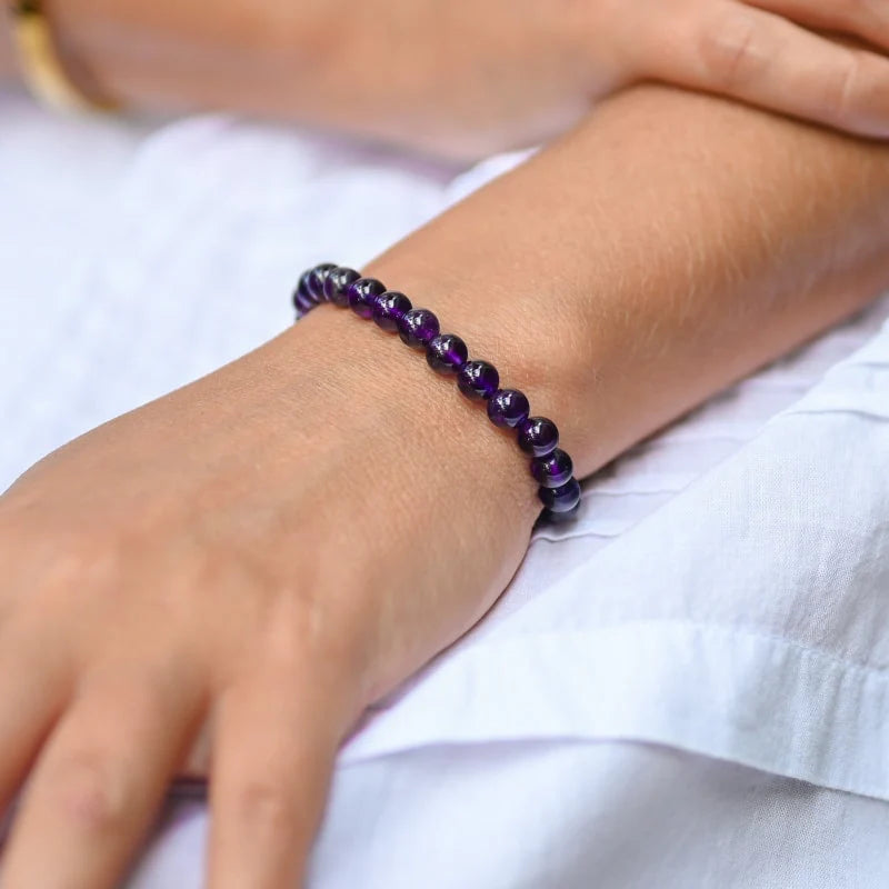 Bracelet "Sérénité" en Améthyste