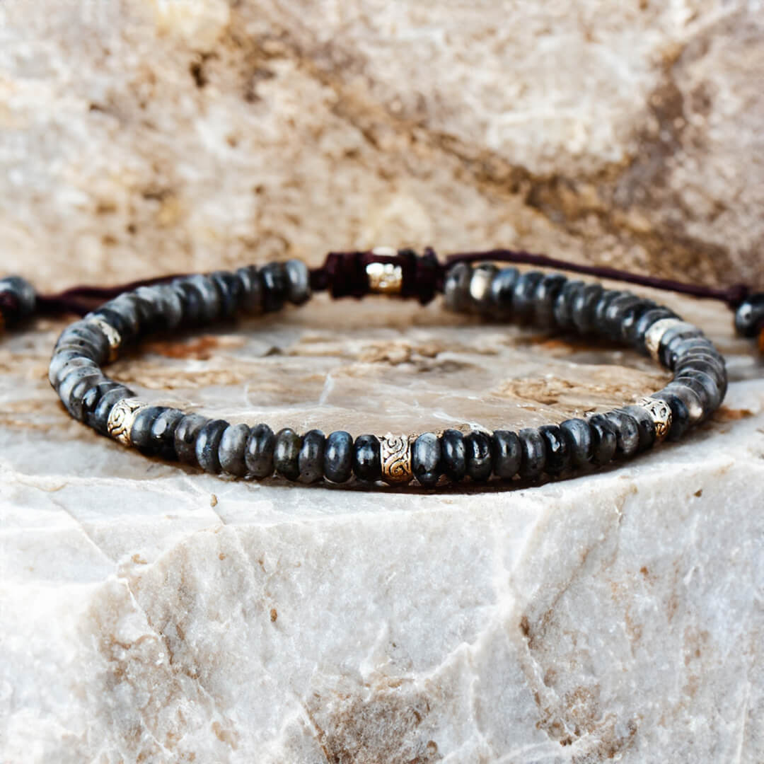 Bracelet en Larvikite - Elan Intérieur