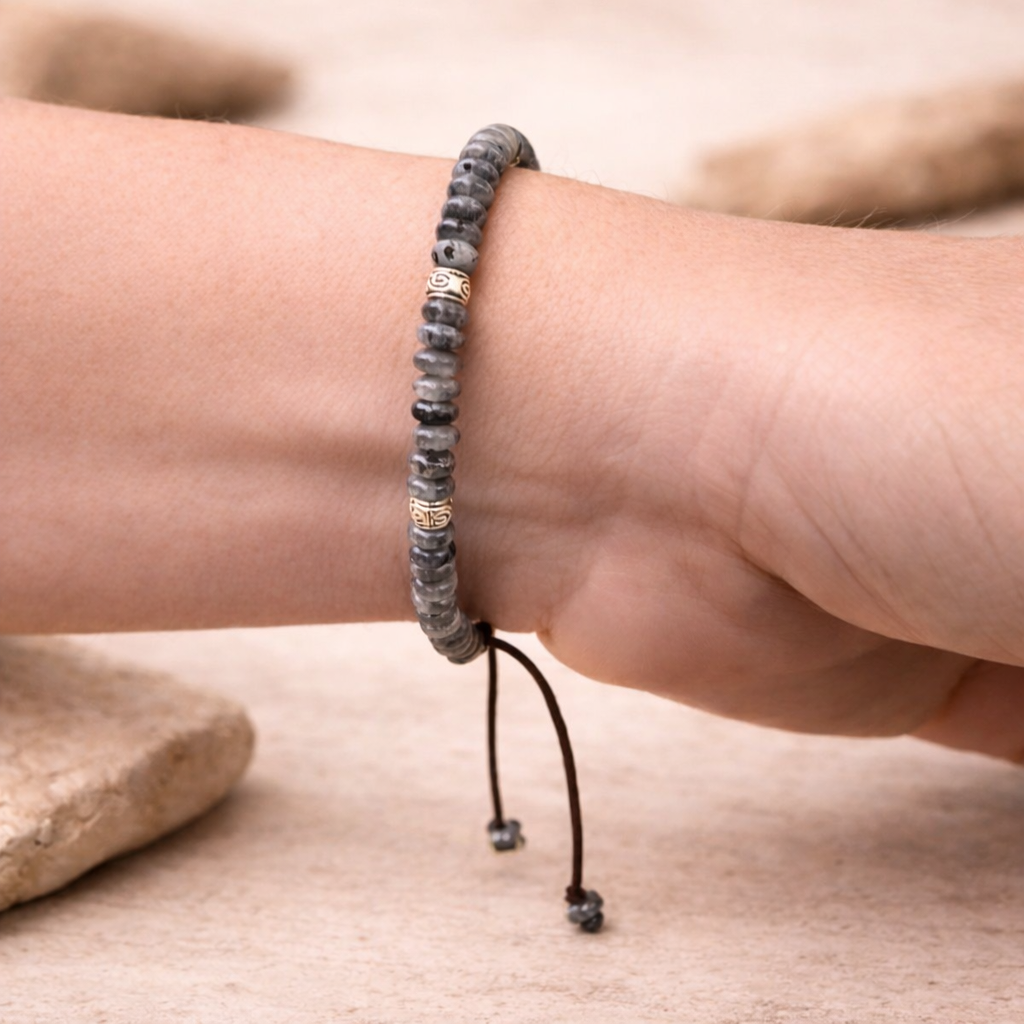 Bracelet en Larvikite - Elan Intérieur