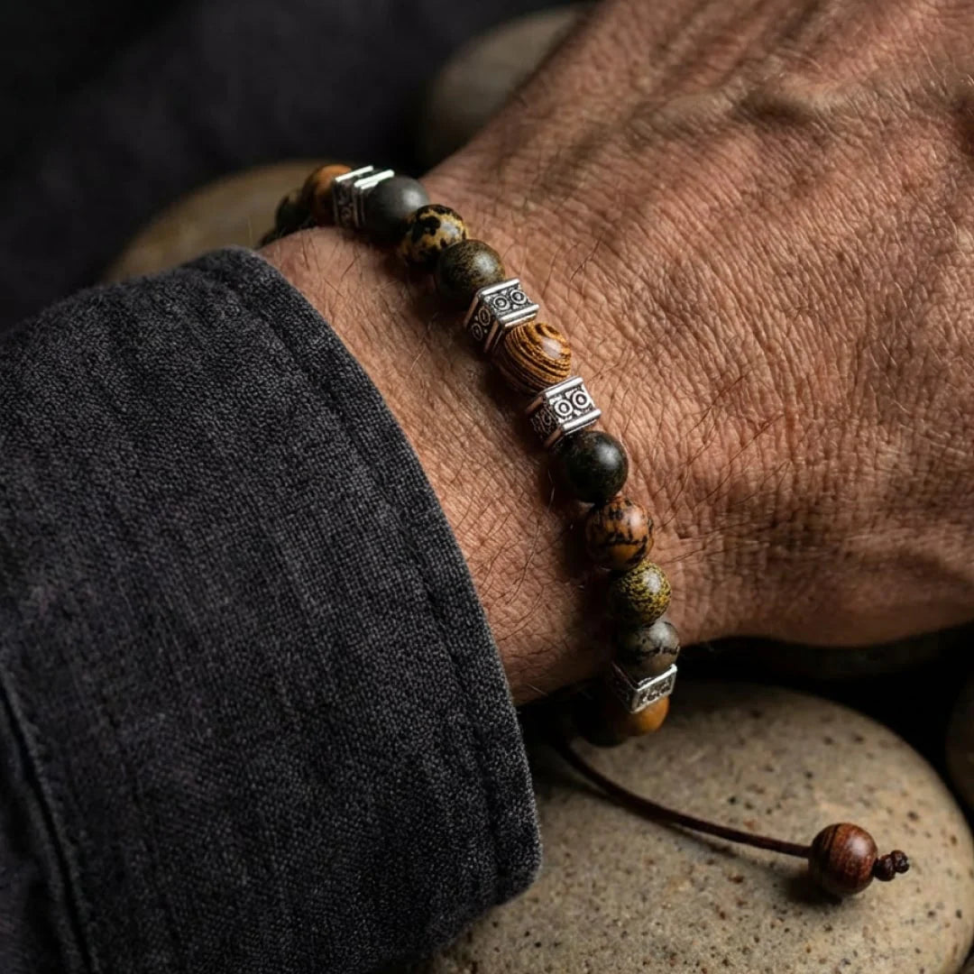 Bracelet en Jaspe - Equilibre Originel