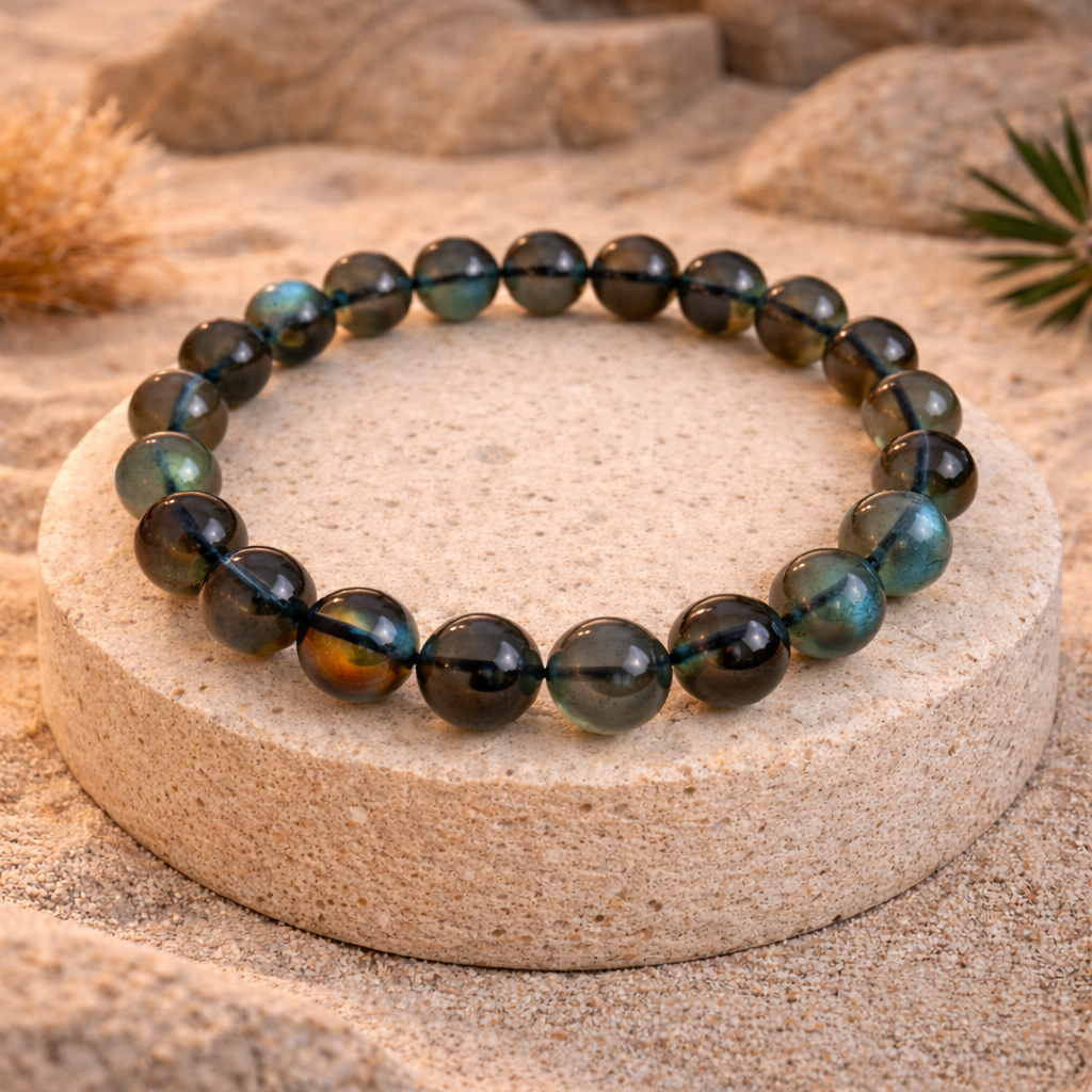 Bracelet en Labradorite - Armure d'Energie