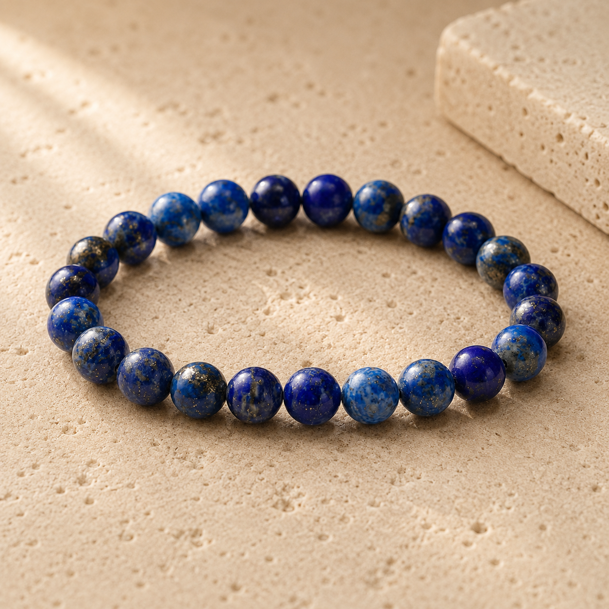 Bracelet en Lapis Lazuli - Voix de Vérité