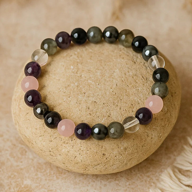 Bracelet en Pierres Naturelles - Haute Vibration