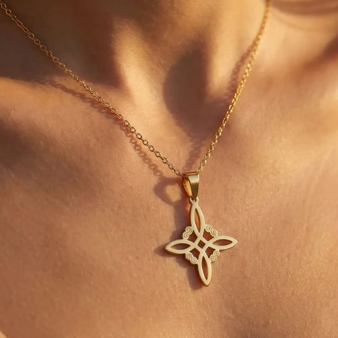 Collier Noeud de Sorcière - Égide Sacrée
